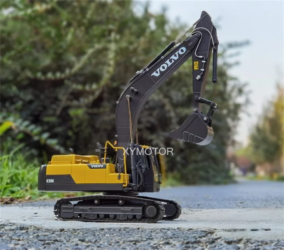 1/32 For Volvo Excavator ECS3500 Engineering Truck Diecast Model Toys Car Gifts Toys Hobby Display Collection Ornaments