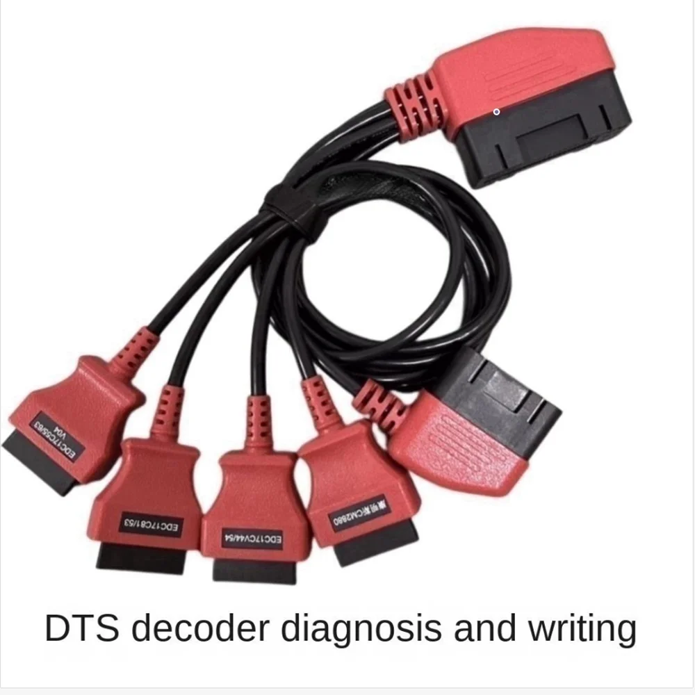 For Bosch DTS for Edc17 Cummings Computer Board Detachable Jumper Free Four-in-One ECU Brush-Write Line Connector