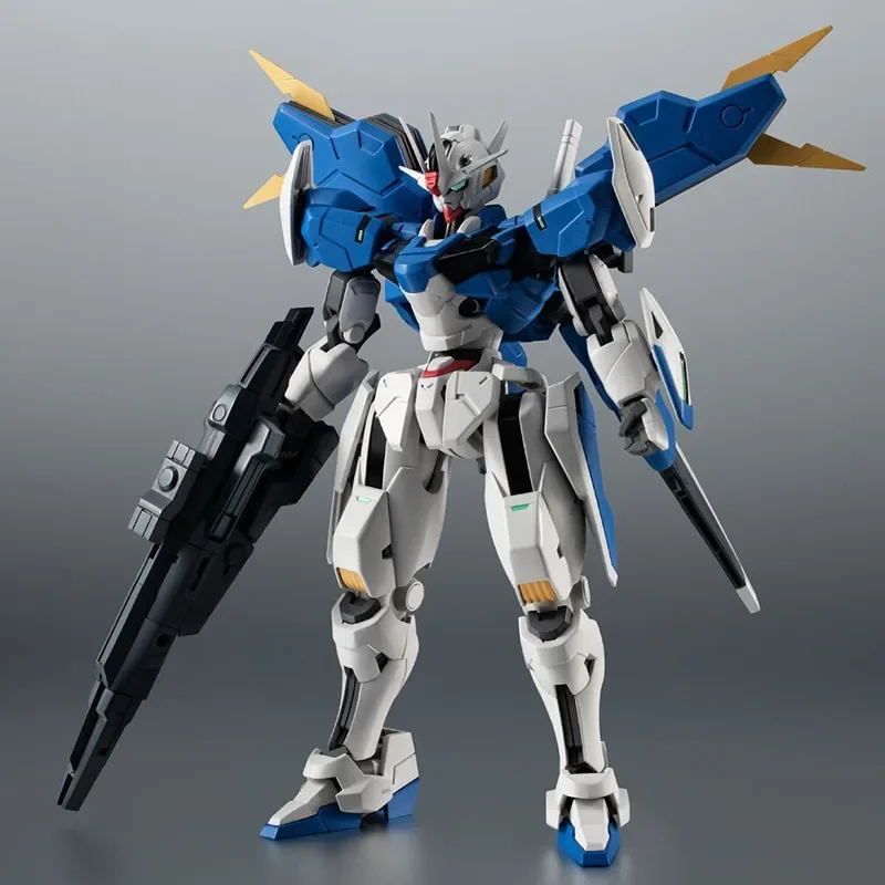 BANDAI-versión de reconstrucción aérea de GUNDAM, ORIGINAL, ANIME genuino A.N.I.M.E. Figura de acción de ROBOT SPIRITS, juguete, regalo