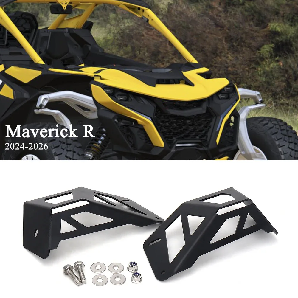 

New Off-Road LED Light Bar Mounting Bracket Kit UTV Truck Light Mount Black Fit For CAN-AM MAVERICK R Maverick R 2024 2025 2026