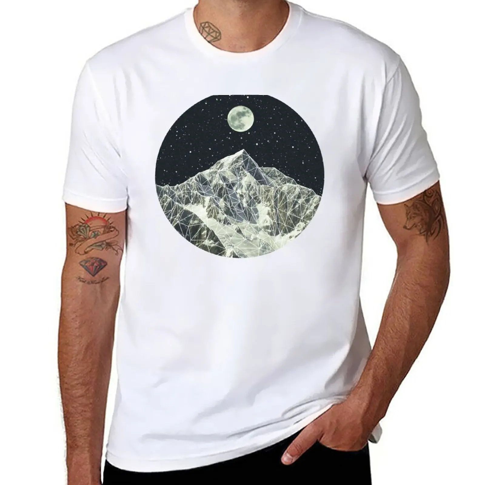 

New Full Moon T-Shirt summer clothes boys t shirts mens t shirt graphic