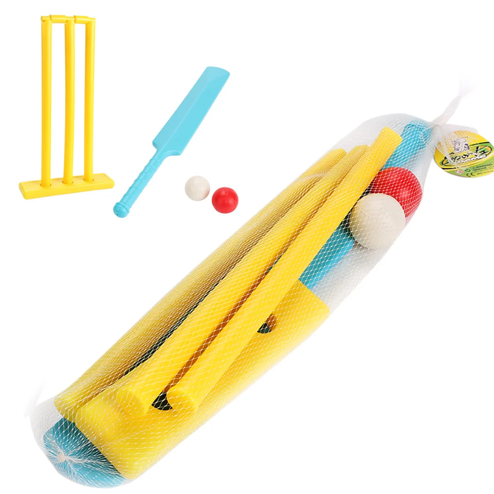 of Kids Cricket Set Backyard Creative Sports Game Interactive Board Game Cricket Play Toys for Indoor Outdoor Play