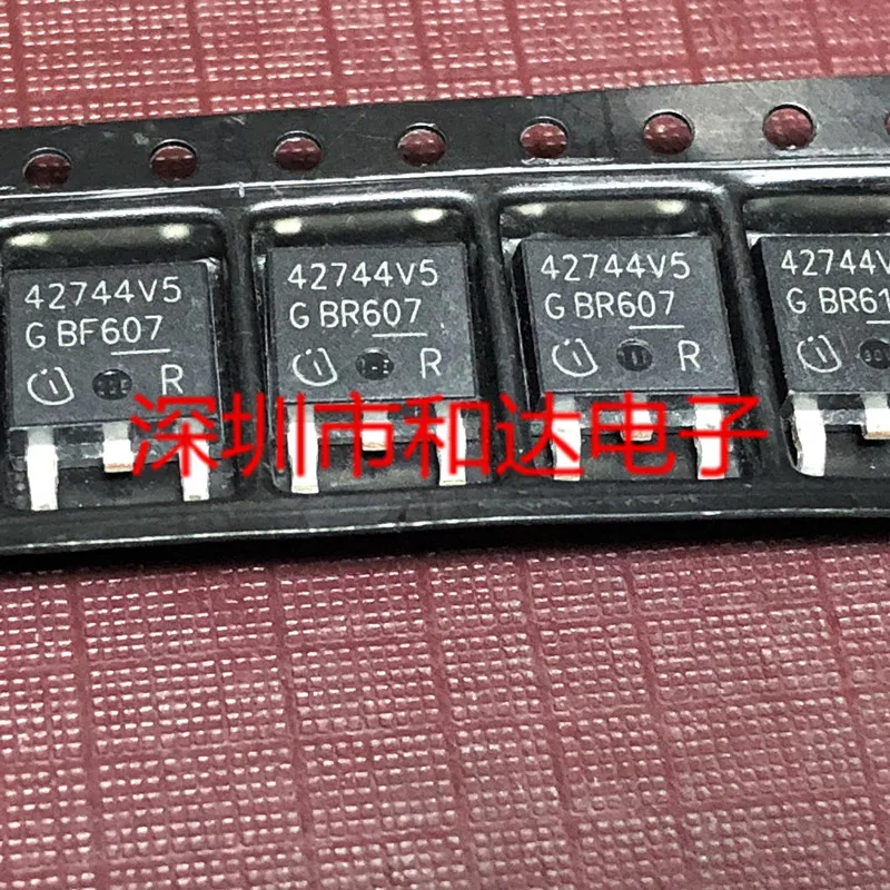 10 قطعة أصلي جديد 42744V5 TLE42744DV50 TO-252