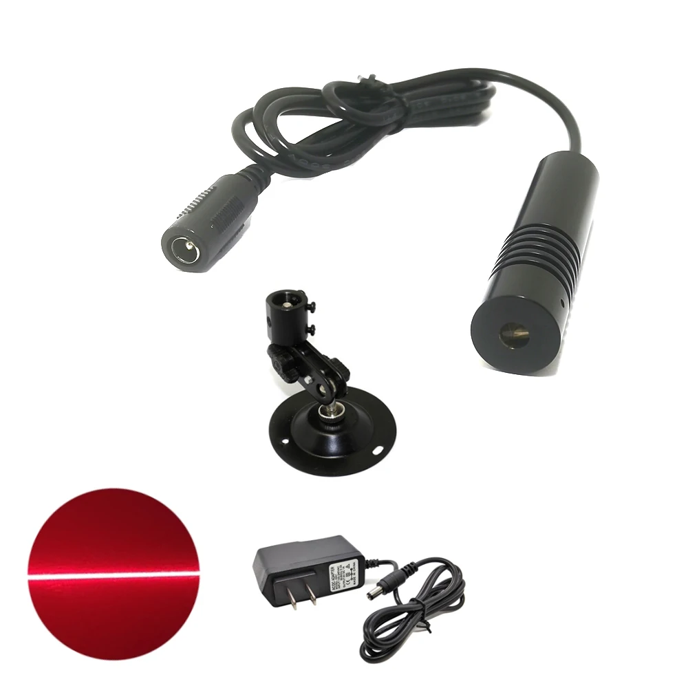 

Лазерный модуль с красным светом, фиксированным фокусом, диаметром Φ16x70 мм, 635-638 нм, со стеклянной линзой, для позиционирования и маркировки при резке камня