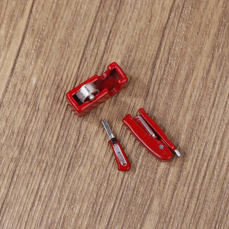 Simulazione di mini cancelleria creativa Forniture per l'apprendimento Modello Accessori per l'apprendimento ridotti