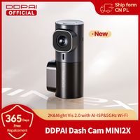 DDPAI Dash Cam MINI2X 2K 5GHz Wifi with ADAS Car DVR Camera Dashcam Night Vision2.0  Dash Camera Recorder 24H Parking Monitor