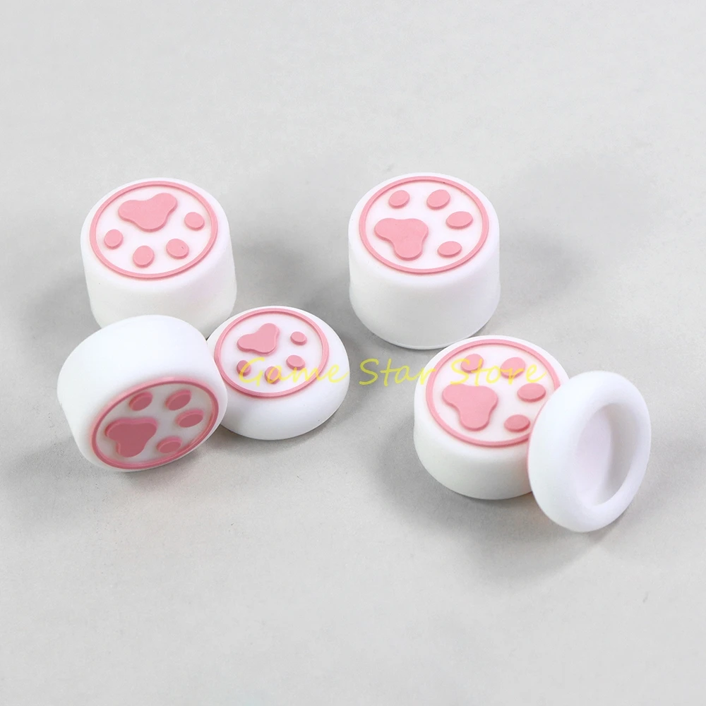 

50 комплектов 6 в 1 крышка ручки для большого пальца кошачьей лапы для PS5 PS4 XBOX Series PS3 Switch Pro XBOXONE XBOX360 Крышка джойстика контроллера