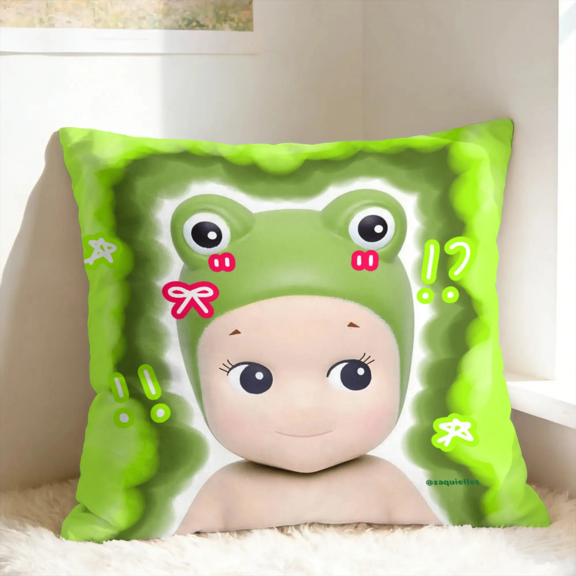 Cute S-Sonny Fruits A-Angles Pillow Case  Comfy Pillow Cover Cute Funny Pillowcases For Wedding Party Home Decor
