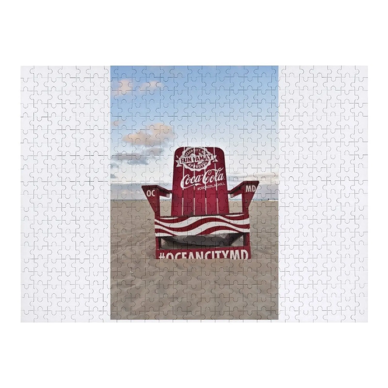 

Ocean City MD chair Jigsaw Puzzle Personalised Jigsaw Personalized Kids Gifts Puzzle