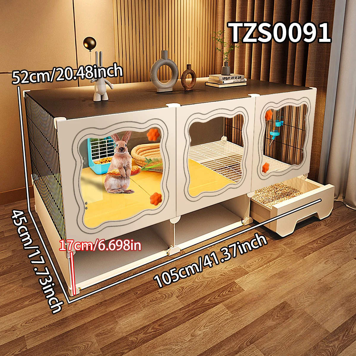 Rabbit Cage Indoor …