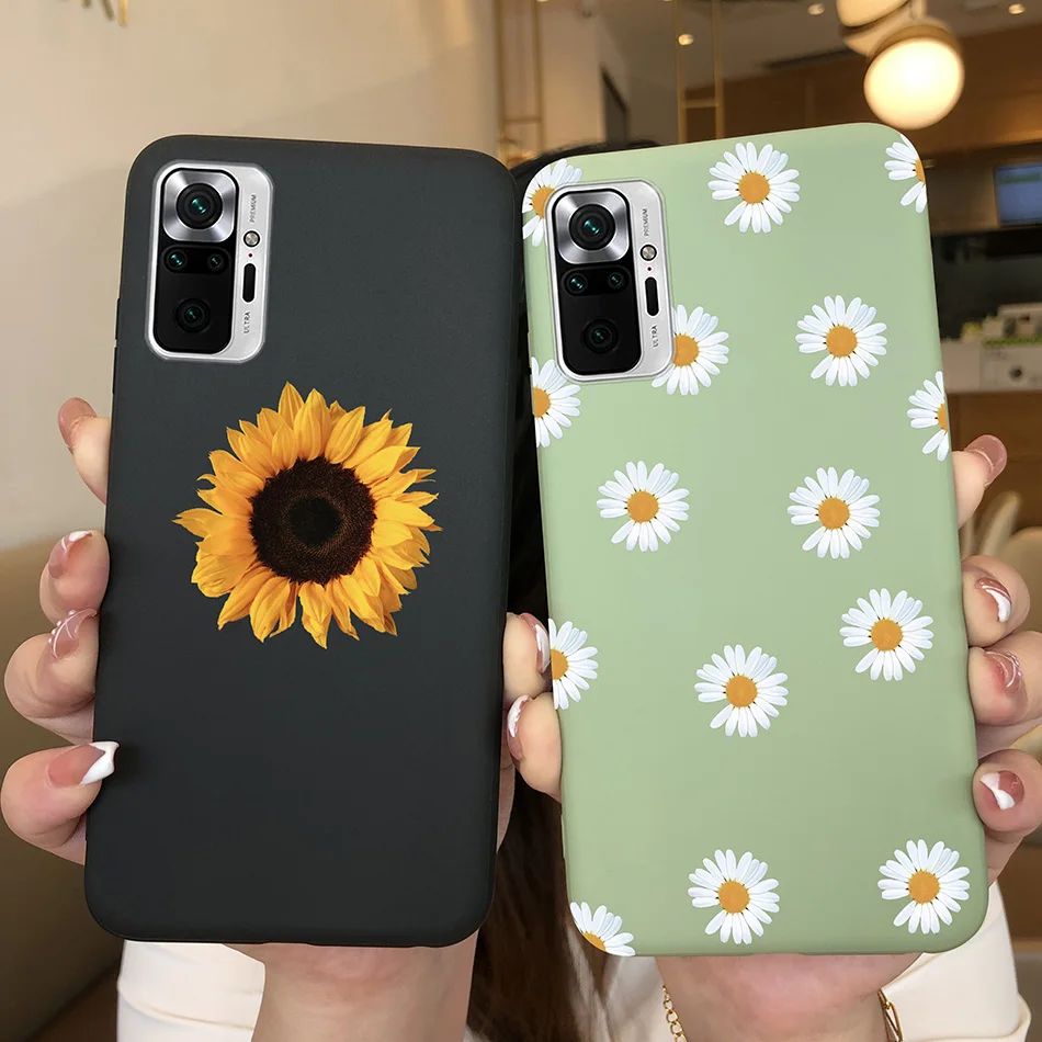 For Xiaomi Redmi Note 10 Case Love Heart Avocado Soft Silicone Cover Phone Case on Redmi Note 10S Note10 S Note 10 Pro Max Funda