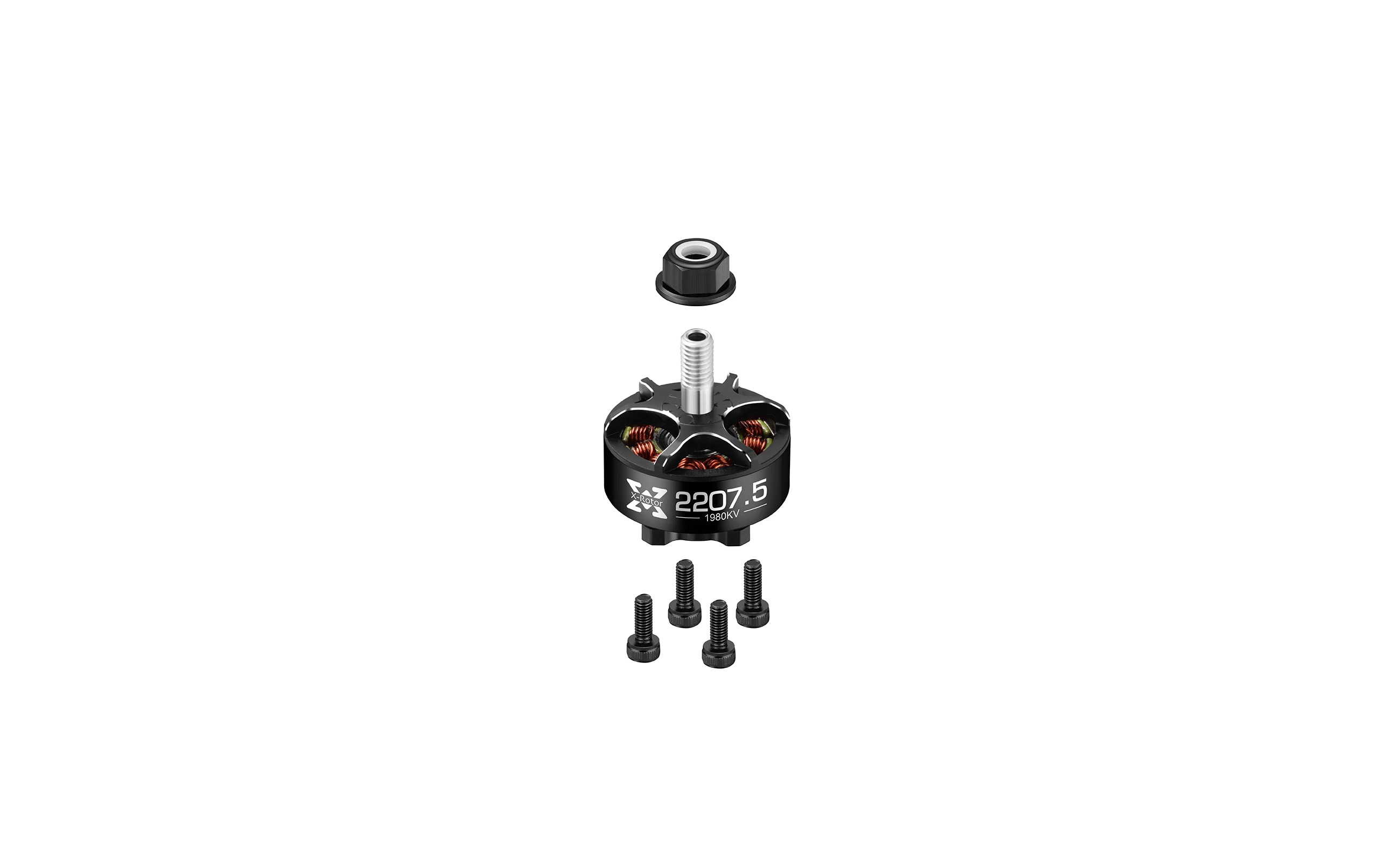 HOBBYWING XRotor 2207.5 Borstelloze Motor 1980KV 1780KV 6S Uitstekende Lineariteit/Hoge Efficiëntie Voor freestyle FPV Racing Drone Deel