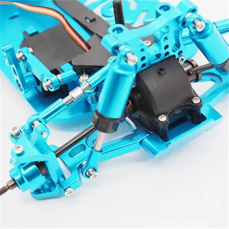 Aggiorna la scheda dell'ammortizzatore in metallo per Wltoys A959-B A949 A959 A969 A979 K929 Rc ricambi auto