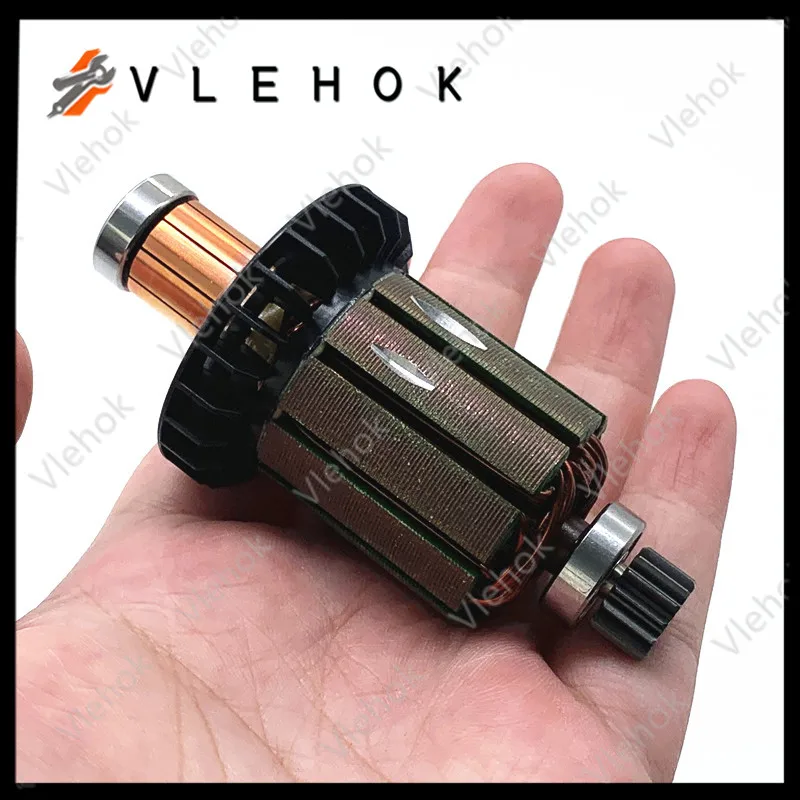 Moteur à Rotor à Confiture 619301–1 DC18 V pour Makita 619496–0 Ddf458z Df458d Ddf458rfe Dhp458 Bhp458 Ddf458 Bdf458 Bdf458rfe Bdf458z perceuse