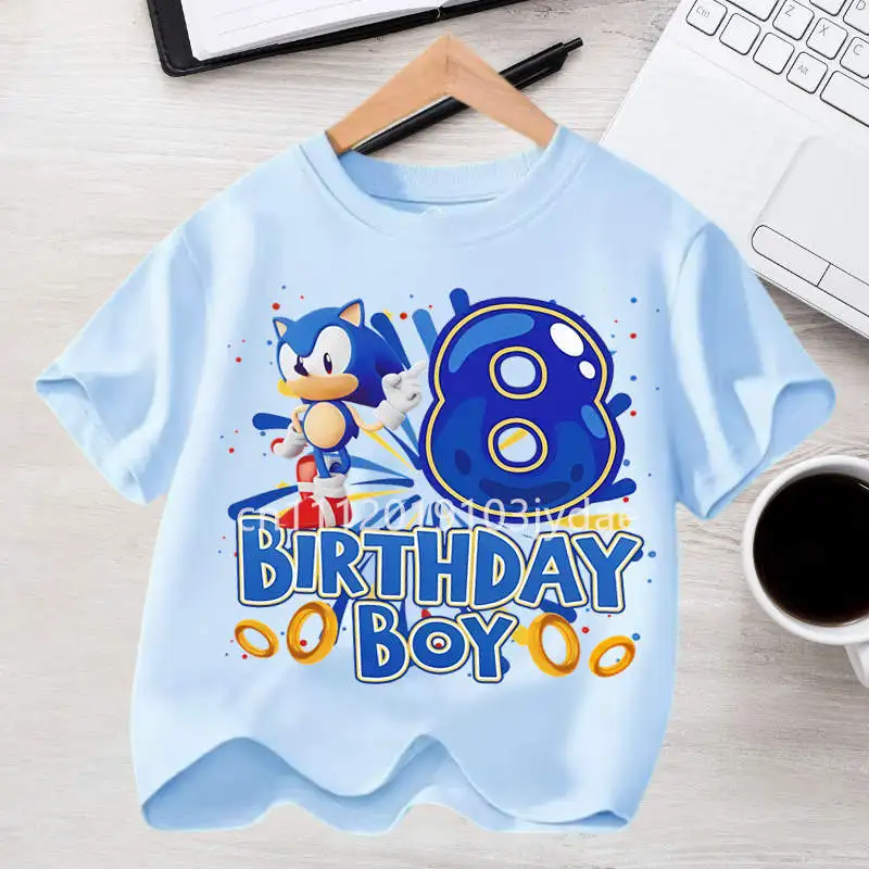 Sonic Birthday T-Shirt Set 6