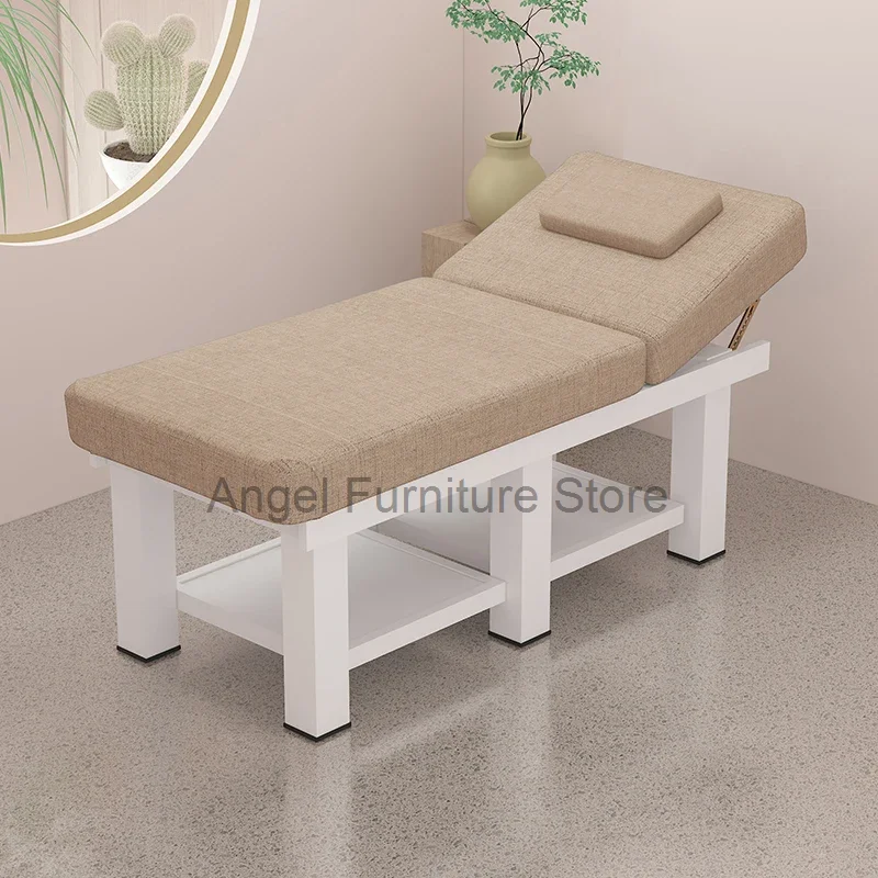 Headboards Salon Facial Bed Mattresses Esthetician Massage Lounger Bed Massage Table Kosmetikliege Massage Furniture MQ50MB