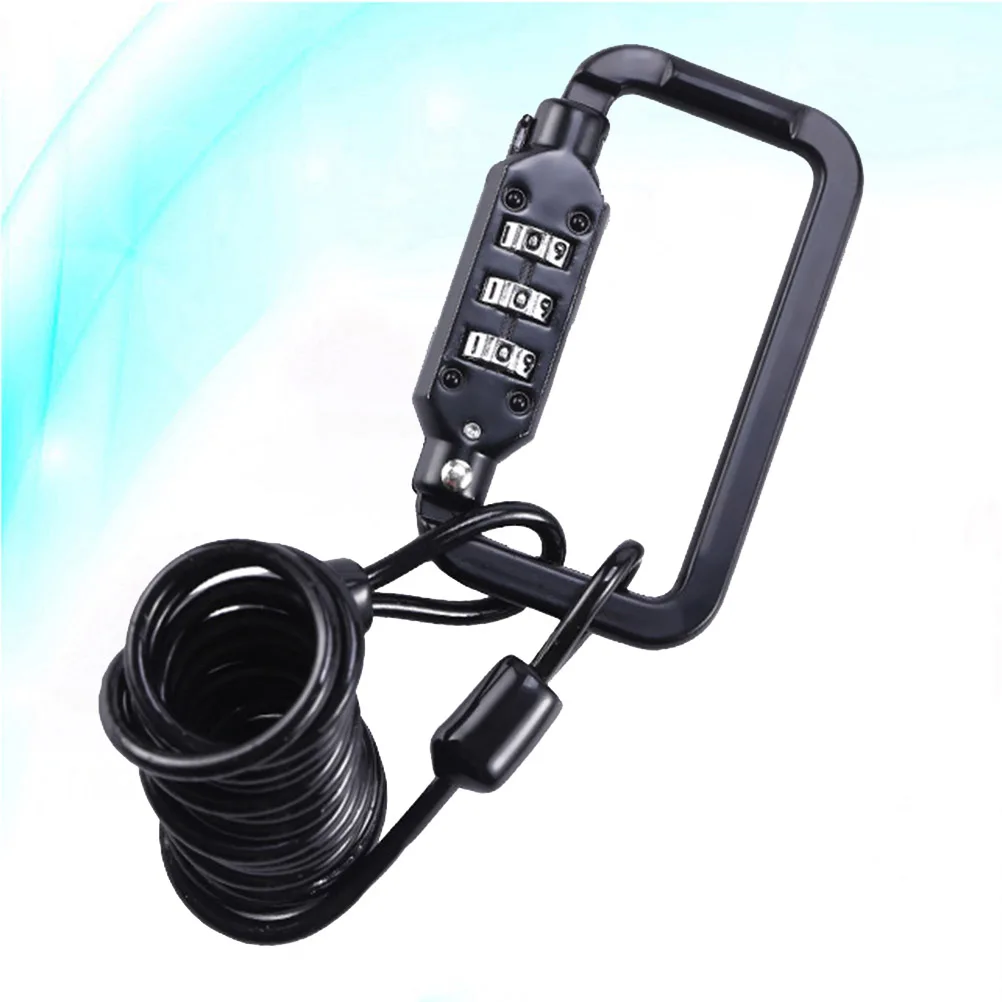

1.2m Password for Bike Motorcycle Luggage Strong Self-Coiling Cable Lock Compact Combination Lock for Bicycle Scooters