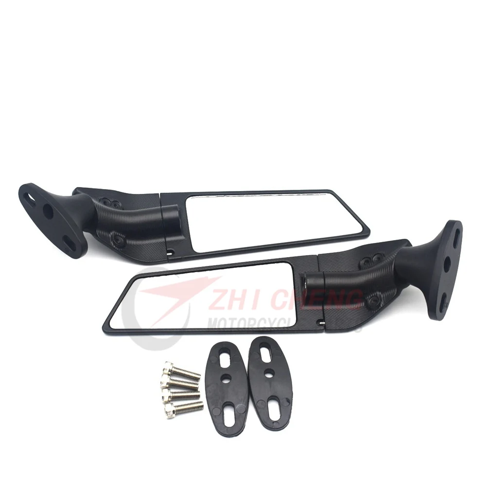 Motorcycle Mirror Modified Wind Wing Adjustable Rotating Rearview Mirror For Honda CBR250R CBR300R CBR500R CBR600R CBR650R