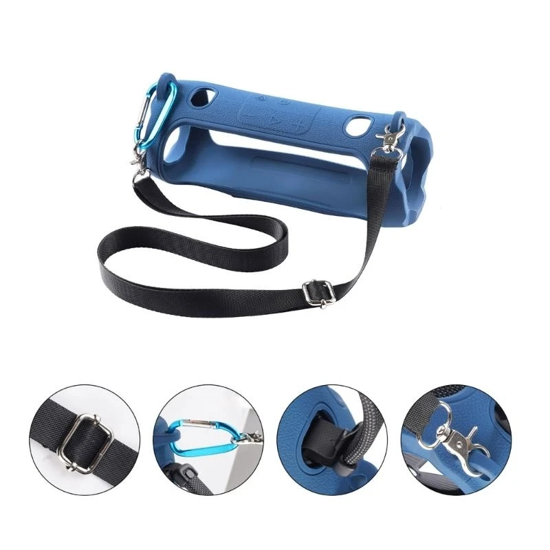 Concha silicona flexible para carga y estilo bolsa transporte altavoces 6 .066a