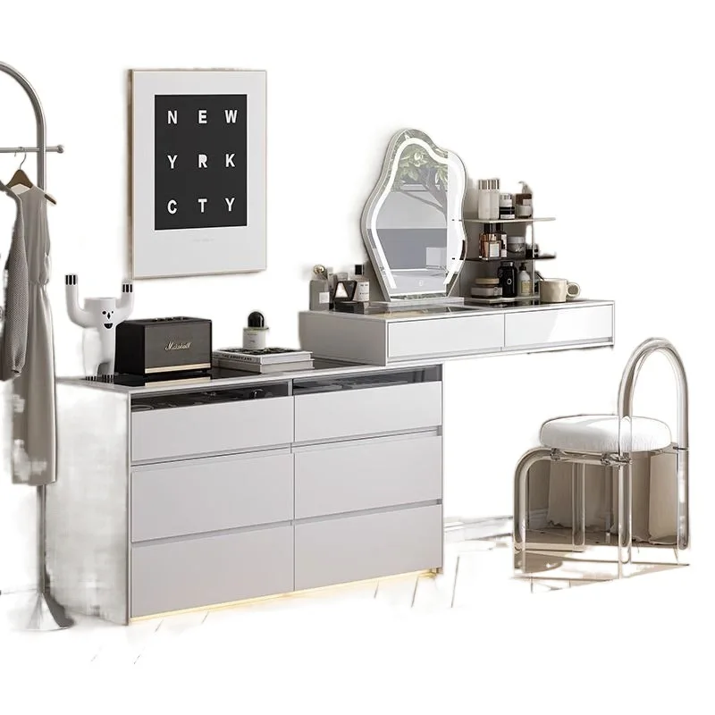 

Italian, minimalist, dresser, chest of drawers, integrated, bedroom, end of bed, multi-function, storage, storage