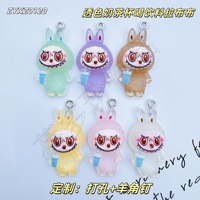 10pcs Mix Cartoon animal resin Pendant Charms Making Kawaii Handmade Jewelry Diy for Necklace bracelet keychain Accessories