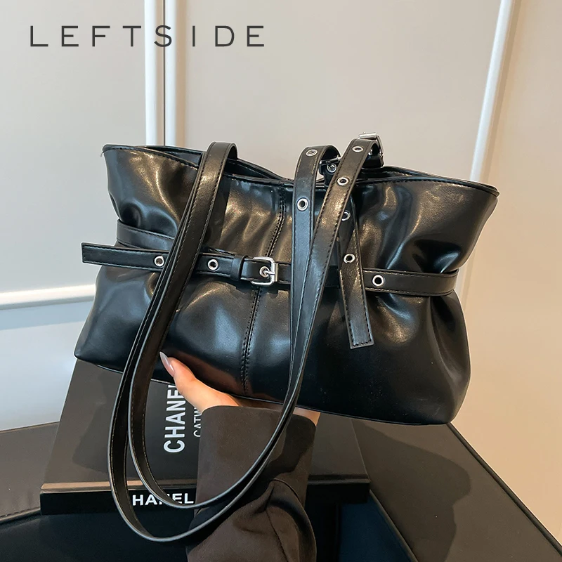 

Левая сторона, дизайнерские маленькие сумки-тоут из искусственной кожи для женщин, новинка 2023 года, трендовая женская роскошная брендовая сумка на плечо, сумки и кошельки