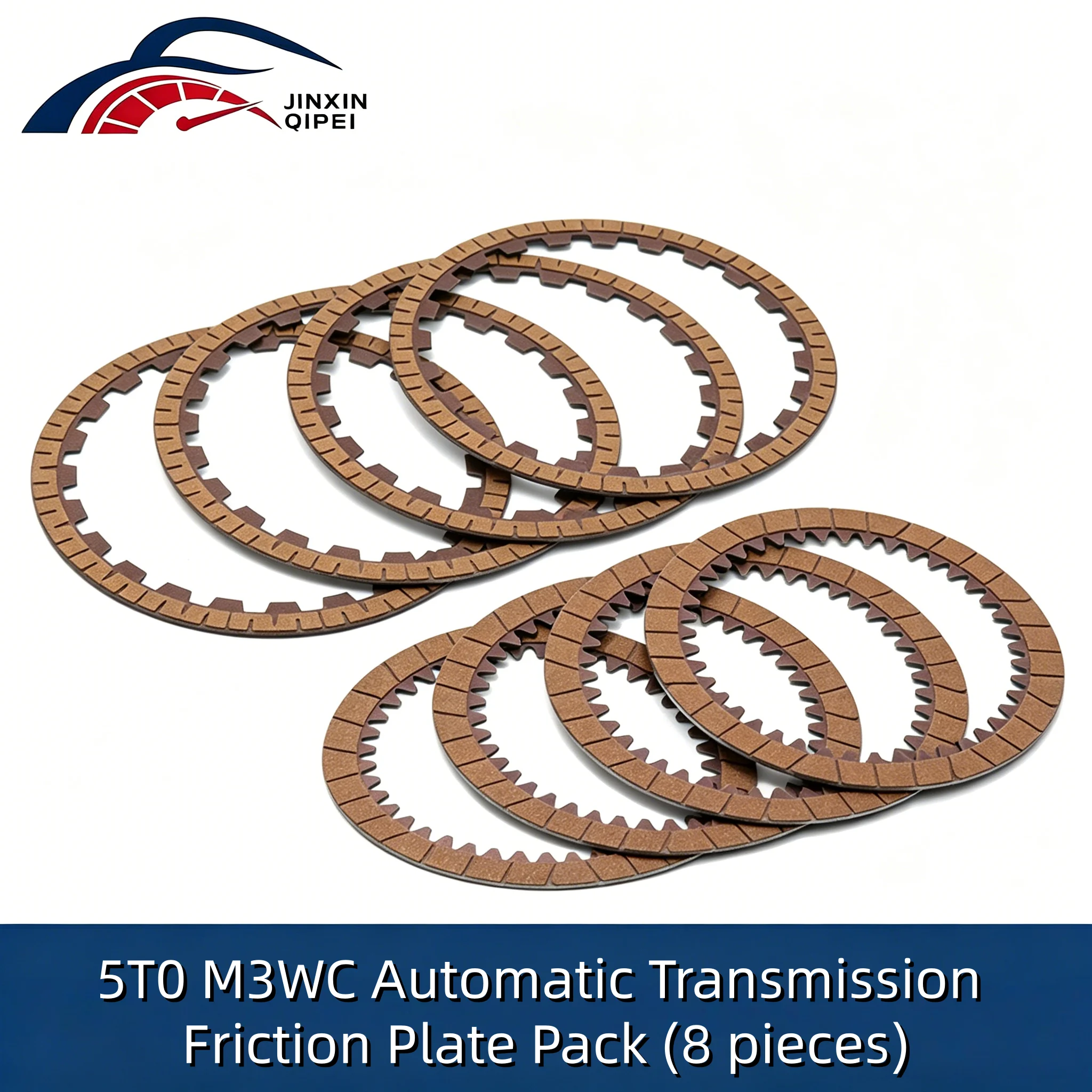 M3WC 5T0automatic transmission friction plate pack (8 pieces) for Honda small CVT Civic ,Exact Original Size Direct Installation