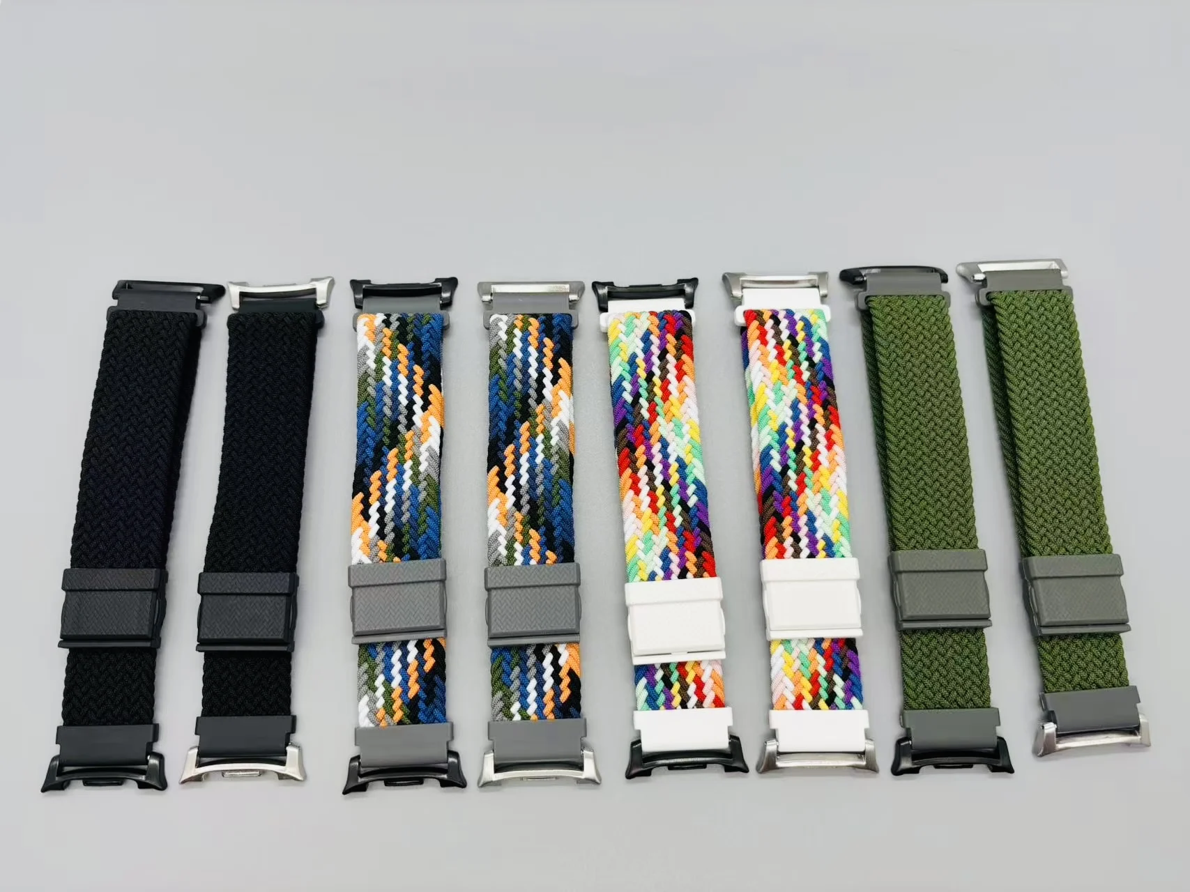 لساعة سامسونج جالاكسي 8 40 44 مللي متر حزام ساعة من النايلون لساعة سامسونج جالاكسي Watch8 الكلاسيكية 46 مللي متر معصمه استبدال اختيار الهدايا