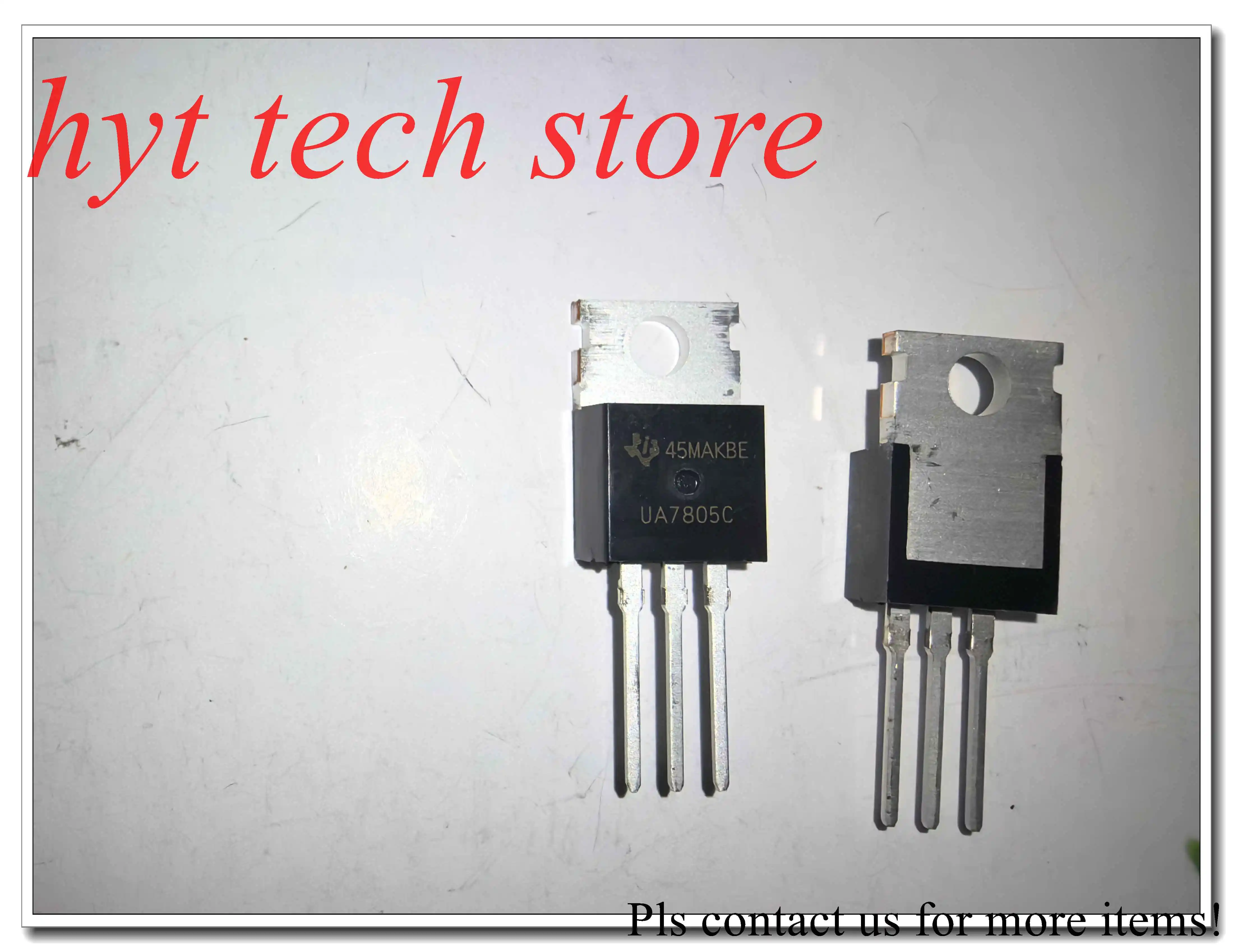 5pcs lot of UA7805C  UA7805CKCS Original transistor, 100% Original and tested before shipment