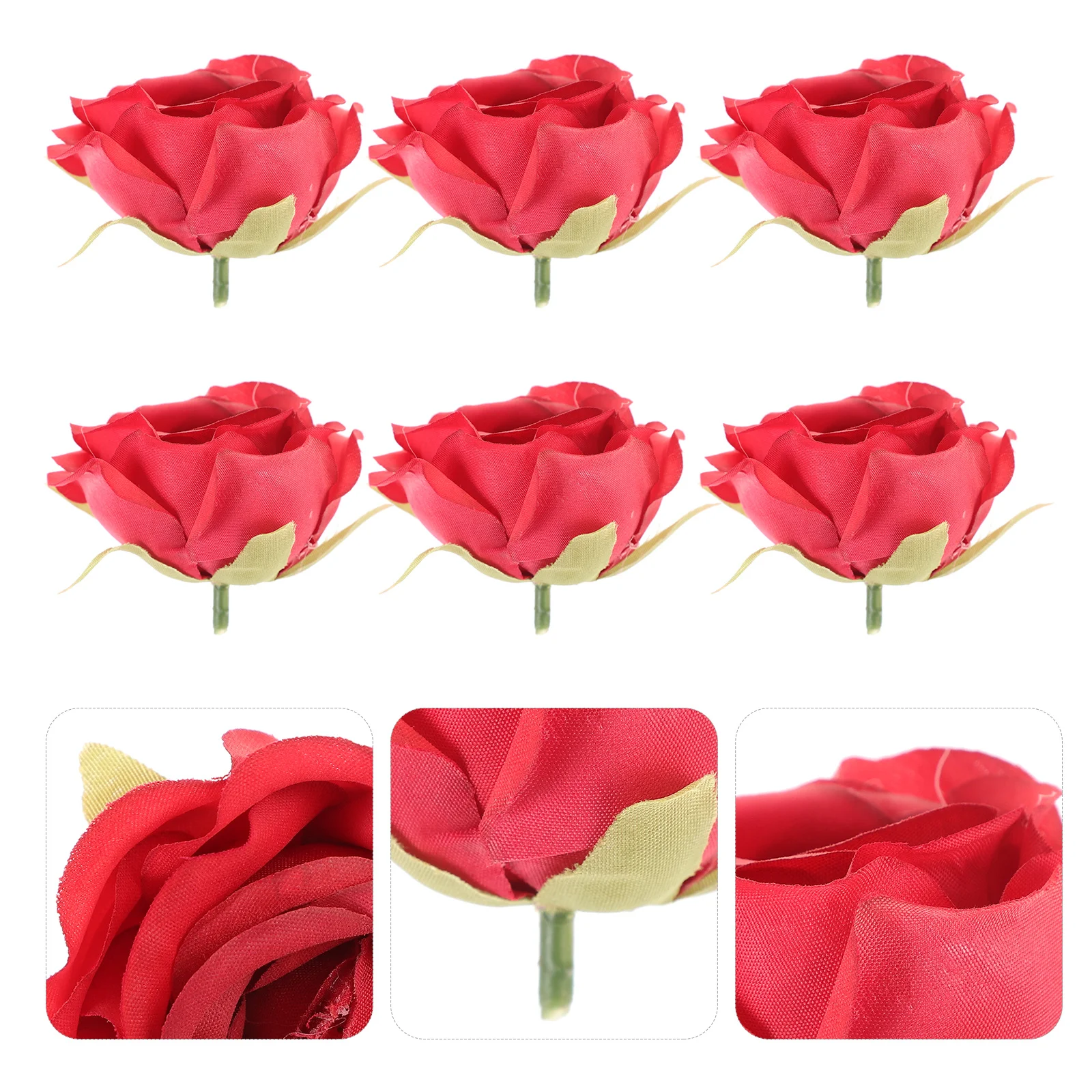 

10Pcs Foam Rose Heads Artificial Silk Flowers for Wedding Decoration Faux Flower Craft Supplies Home Party Decorations
