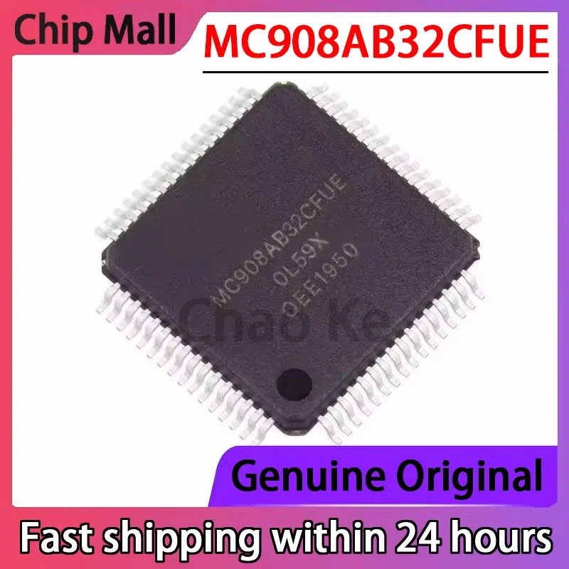 

1 шт. новый оригинальный MC908AB32CFUE 8-битный чип микроконтроллера QFP-64