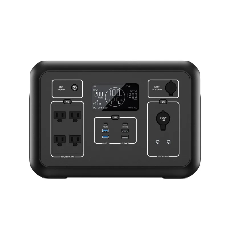 Outdoor energy storage power supply British standard 1008wh220v sine wave bidirectional inverter outdoor power supply
