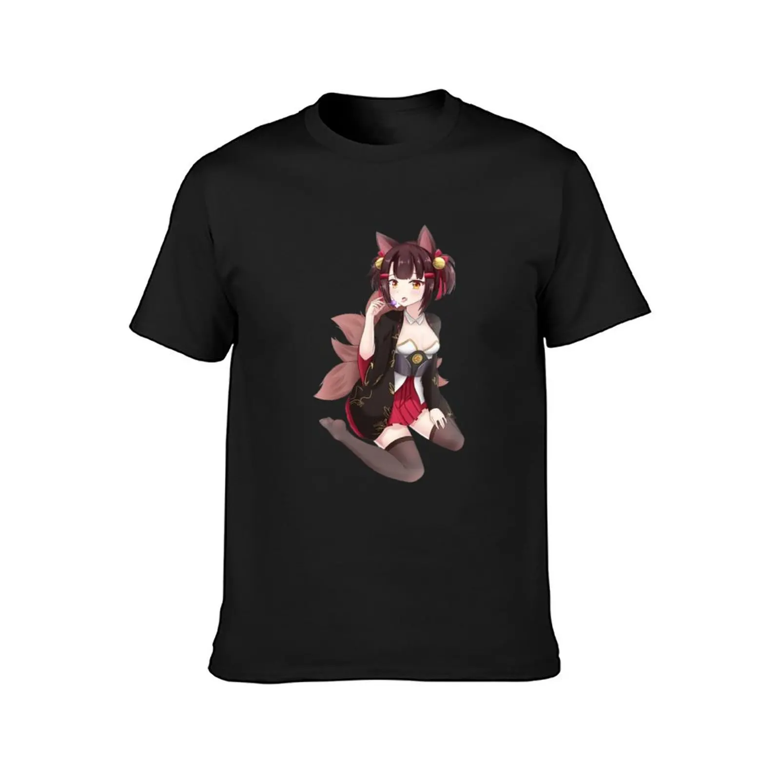 Azur Lane Akagi T-Shirt animal prinfor boys heavyweights slim fit t shirts for men