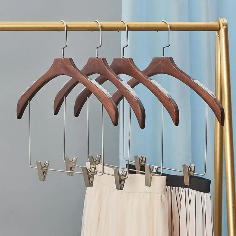 

Closet Essential Hanger For Heavy Jackets And Delicate Dresses Garments Holder C5AD