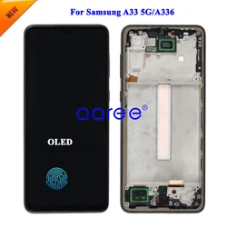 AMOMLED OLED LCD Screen For Samsung A33 5G A336 LCD For Samsung A33 5G A336 LCD Screen Touch Digitizer Assembly