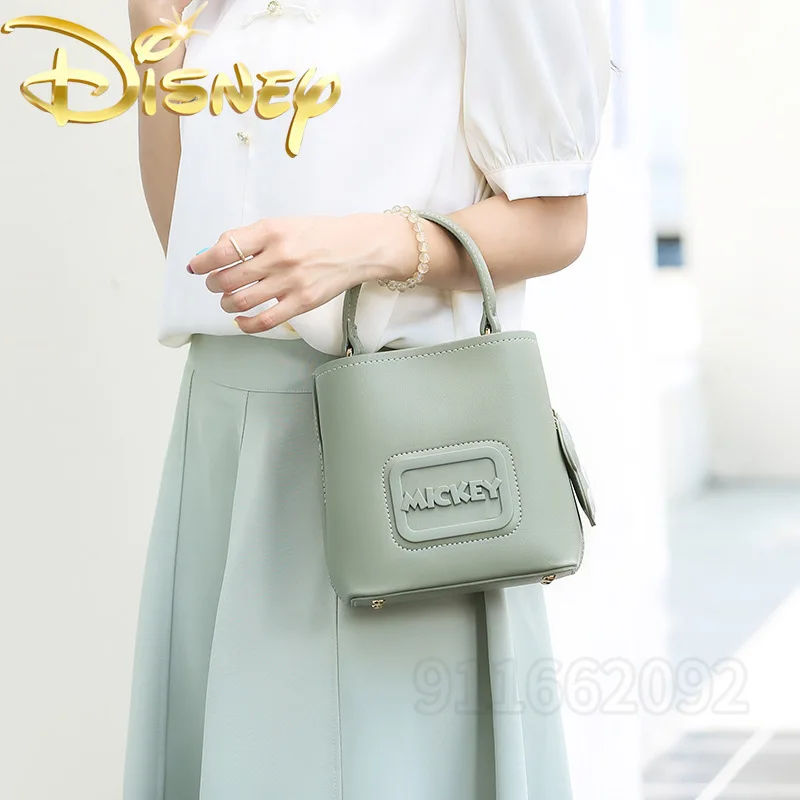 Disney Mickey New Women's Handbag Luxury Brand Original Mini Women's Shoulder Messenger Bag Cartoon Fashion Women's Bag