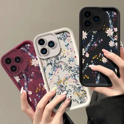 INS Colorful Flowers Soft Phone Case For OPPO Realme GT 6 3 NEO5 Master Shockproof Camera Lens Protection Silicone Cover Funda