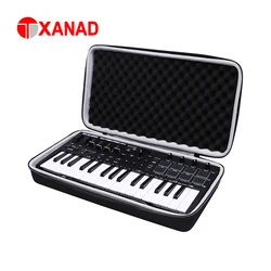 XANAD EVA Hard Case for M Audio Oxygen Pro Mini 32 Key USB MIDI Keyboard Controller Travel Carrying Storage Bag