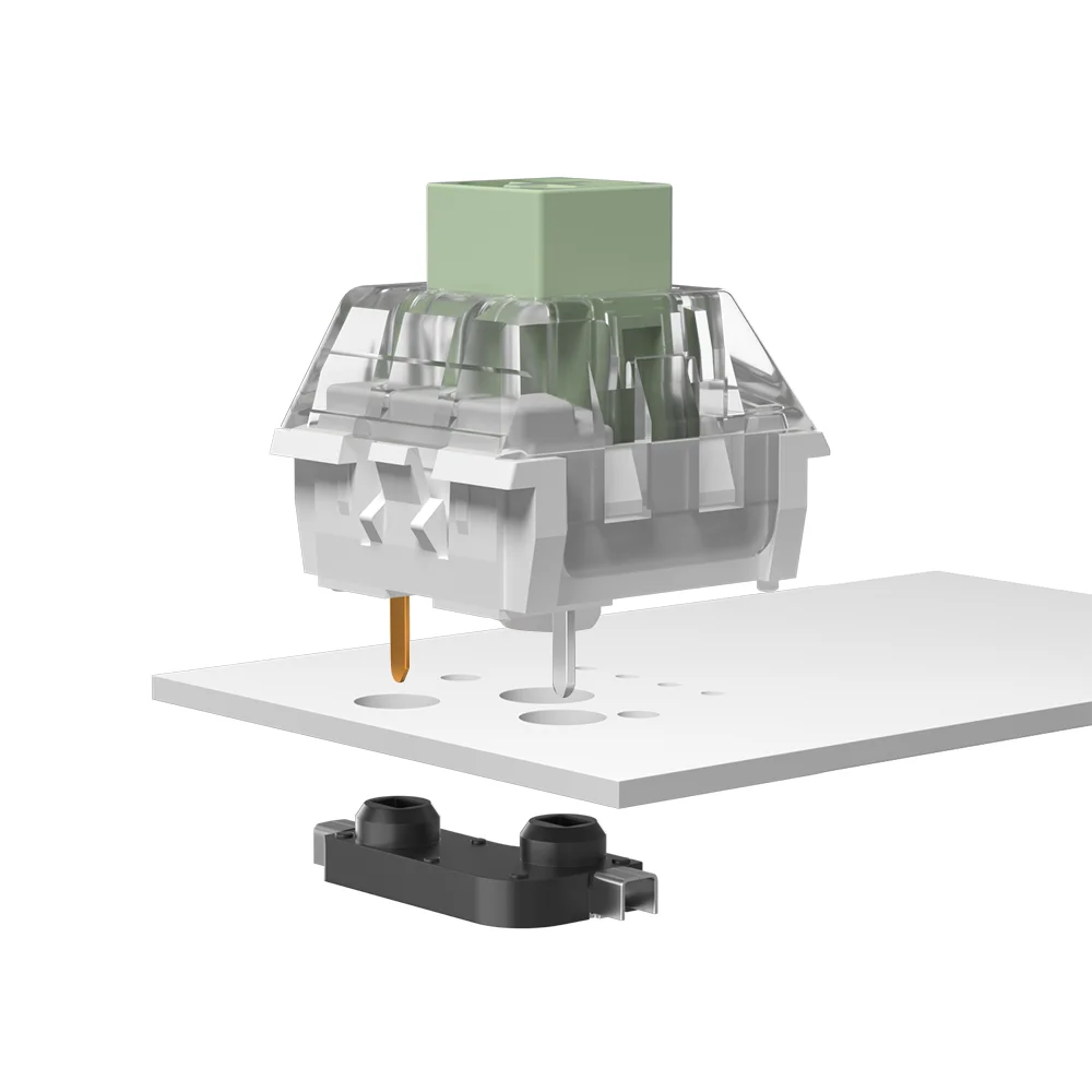 Kailh Hot Swapping Pcb Sockets For Mx Cherry Gateron Outemu Kailh Switches for Low Profile 1350 Chocolate Axis