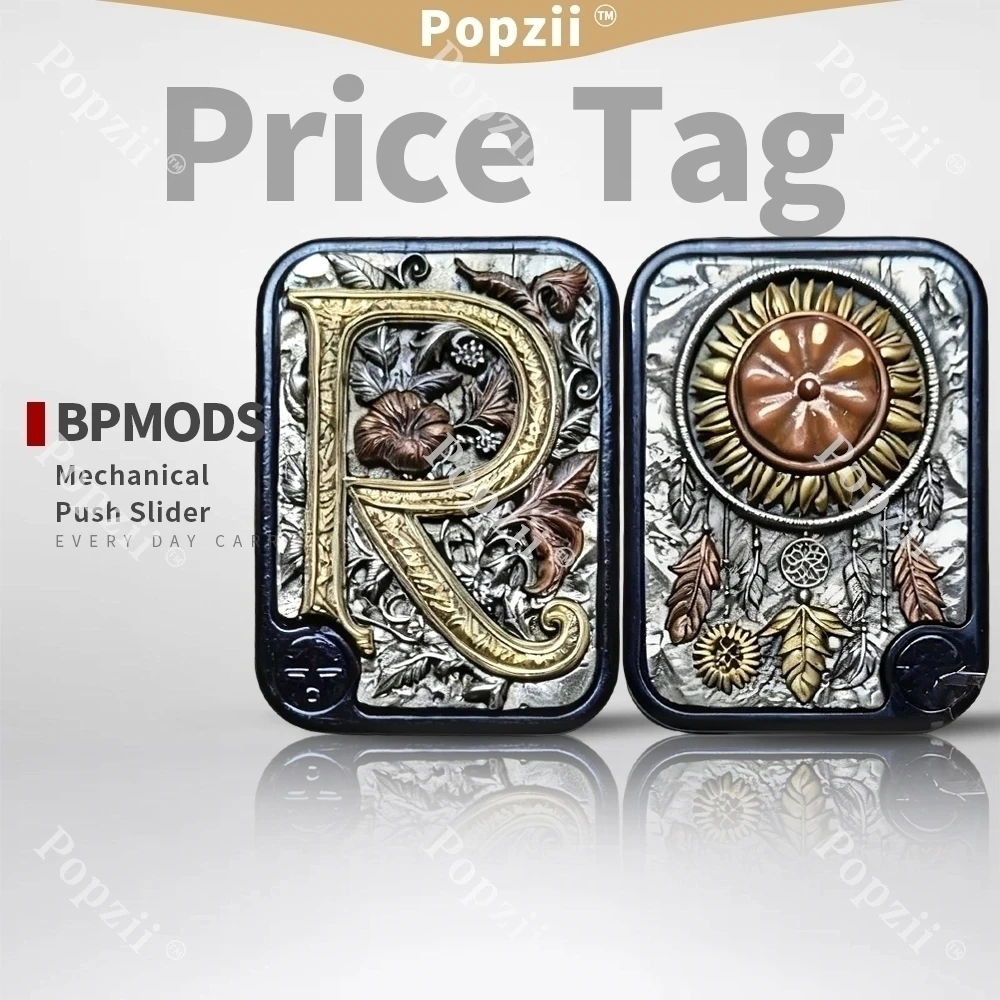 

BPMODS Precision Carved Patch Price Tag Sticker Mechanical Intensive And Rotor Multiple Ways To Play Anxiety Toys