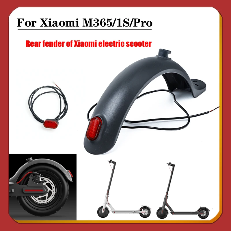 Electric Scooter Fender New Rear Fender Accessories For XiaoMi M365 Pro Pro2 1S M187 Scooter Upgrade Rear Wheel Guard