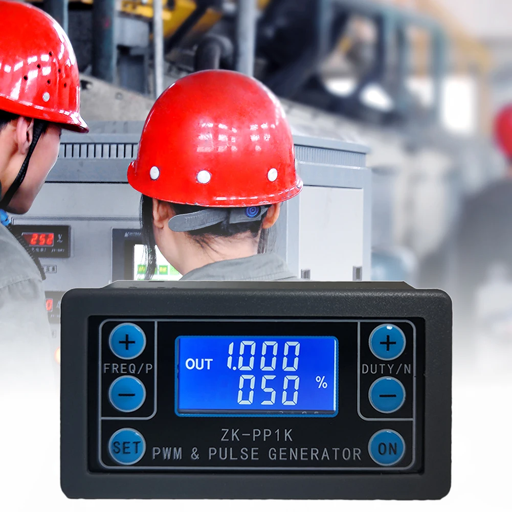 Generator sygnału PWM o regulowanej częstotliwości impulsów i cyklu pracy ZK-PP1K