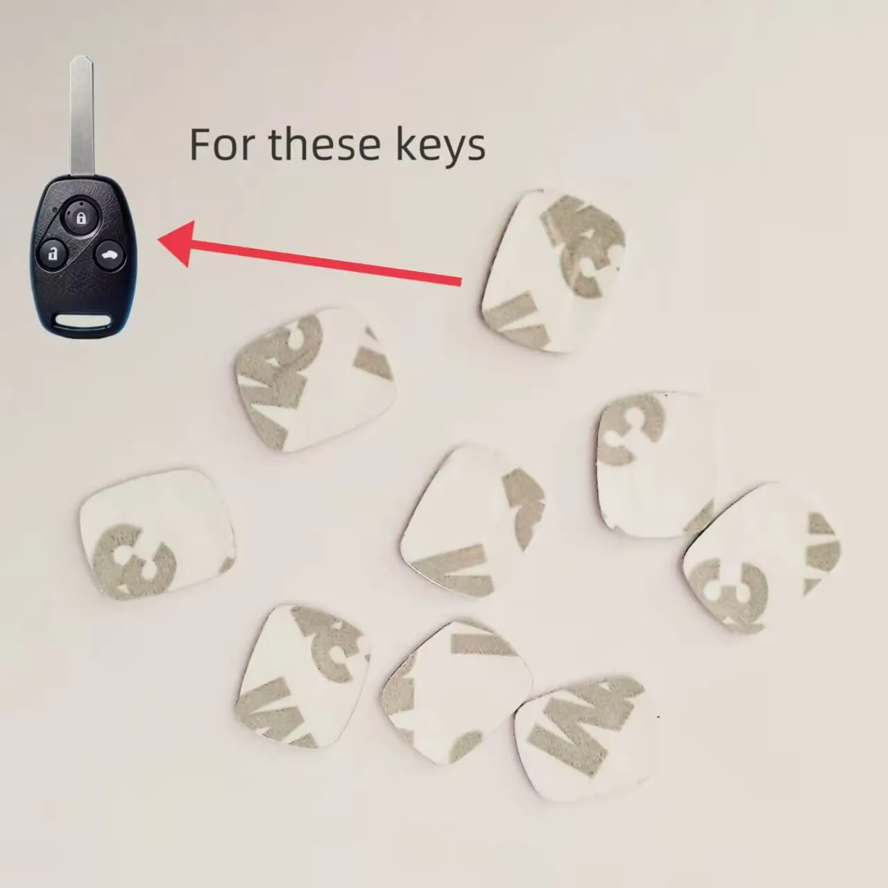 DIY 13MM Emblem Logo Replacement Sticker Emblem For Honda remote key shell