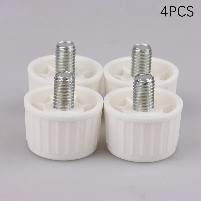 4pcs Universal Footing with Height Adjustable Screw Fridge Freezer Bottom Stand Moisture proof Table Chair Leg Holder