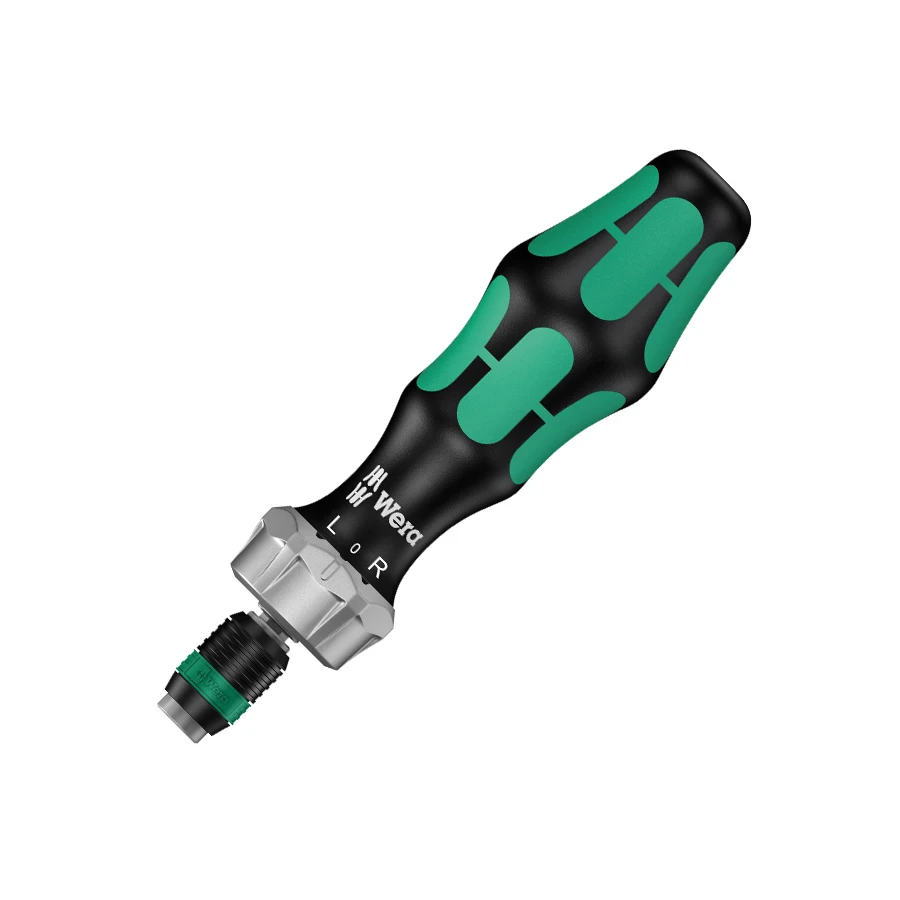 WERA Ratchet Screwdriver Handle for Bits with ¼\