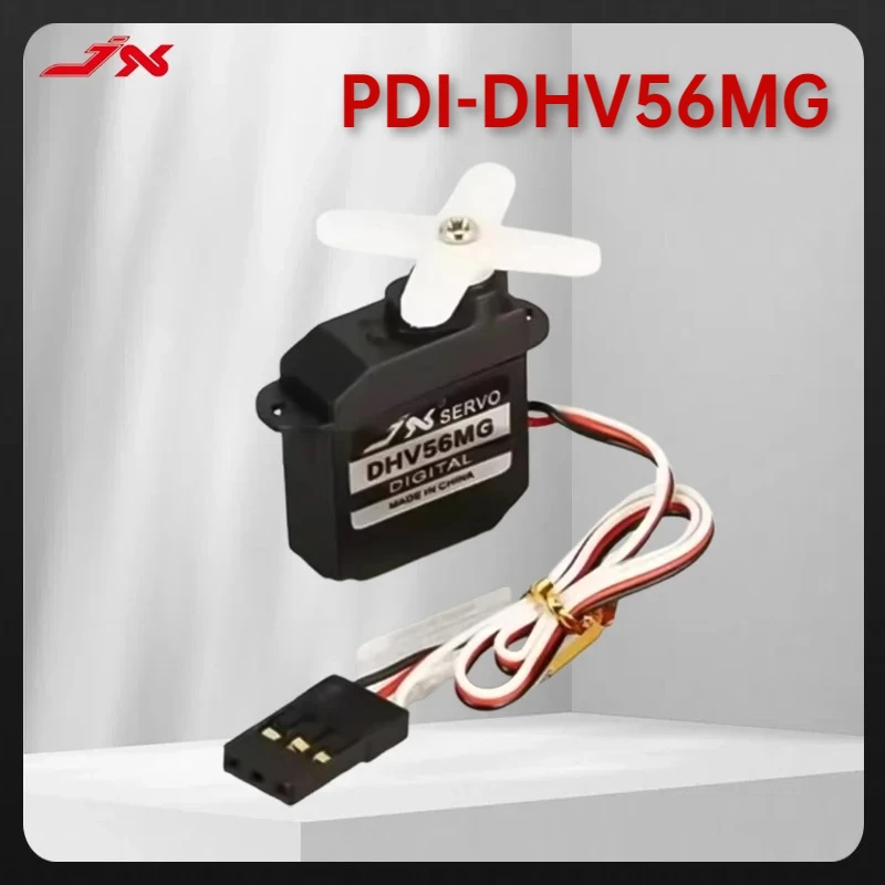 JX PDI-DHV56MG 1.2kg Torque Coreless Motor HV Metal Gear 5.6g DC4.8~7.4V Servo for RC Fixed-wing Airplane Car Robot Arm