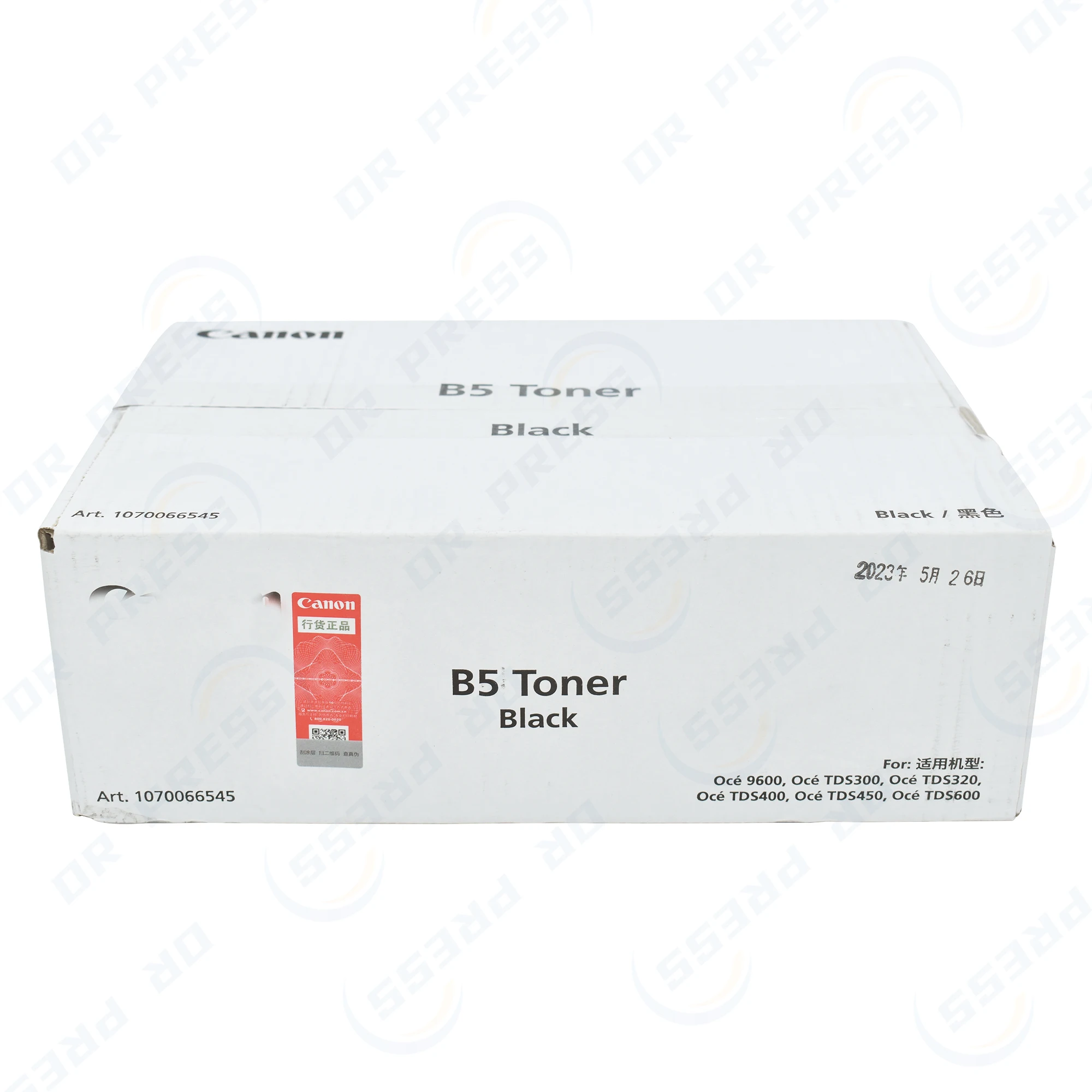 1070066545 B5 черный тонер для Canon Oce 9600 TDS300 TDS320 TDS400 TDS450 TDS600