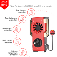 Daly Smart BMS 16S 48V 3S BMS 4S Lifepo4 12V 8S 24V 40A 60A 100A 150A 200A 300A 400A 500A Bluetooth APP BMS akku 1A Parallel