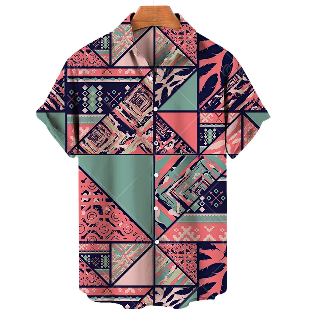 

Faionable 3D Printed ort Sve irt Men's Casual Wear Spring Summer Season Thin Fabric Loose Fit Sle Daily Use
