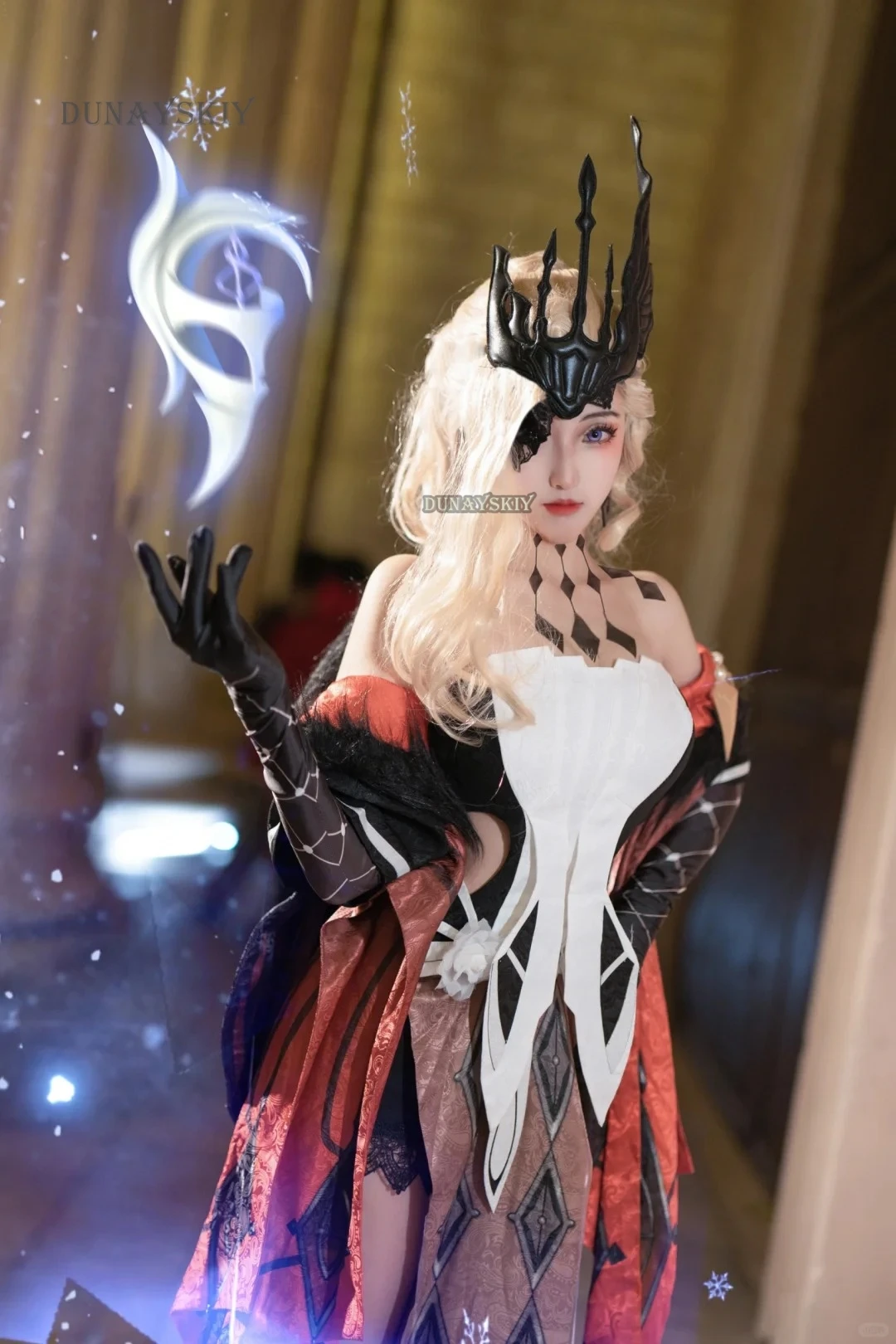 Cosplay la signora das faire dame cosplay kostüm spiel genshin impact cos rosalyne kostüm mit cosplay perücke spiel genshin impact